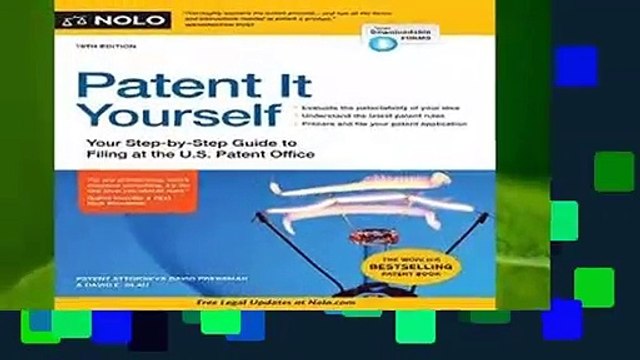 [GIFT IDEAS] Patent It Yourself: Your Step-By-Step Guide to Filing at the U.S. Patent Office