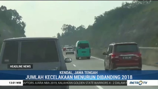 Angka Kecelakaan saat Arus Mudik di Kendal Menurun