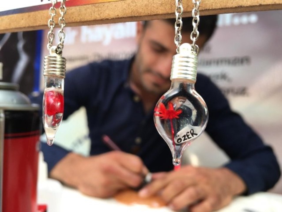 Sanata dönüşen "Pirinç" tanesi ekmek kapısı oldu