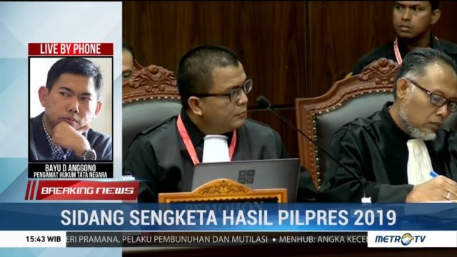 Pemohon Sengketa Pilpres Dinilai Tidak Tertib Hukum Acara MK