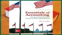 [BEST SELLING]  Essentials of Accounting for Governmental and Not-for-Profit Organizations