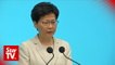 Hong Kong leader apologises, says she has heard the people 'loud and clear'