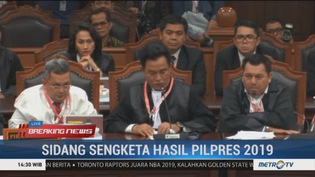 Sidang Perdana Sengketa Pilpres 2019 (12)