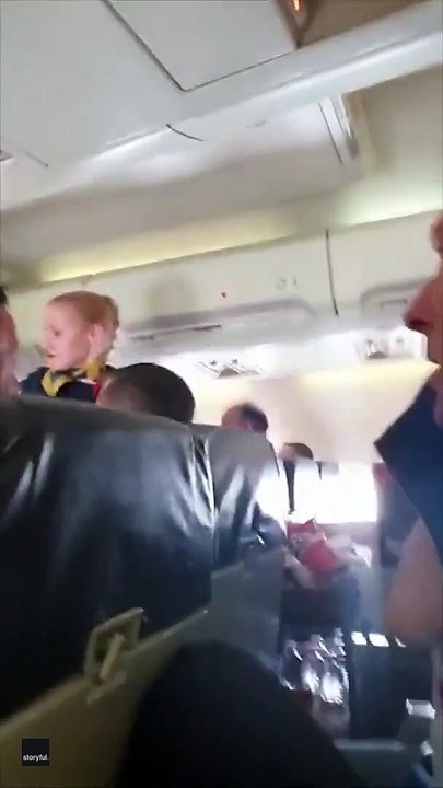 Grosses turbulences dans un avion ALK Airlines