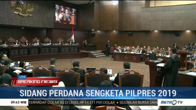 Sidang Perdana Sengketa Pilpres 2019 (3)