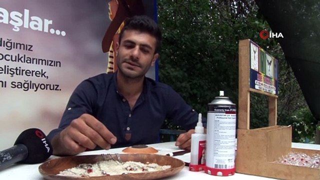 Sanata dönüşen pirinç tanesi ekmek kapısı oldu