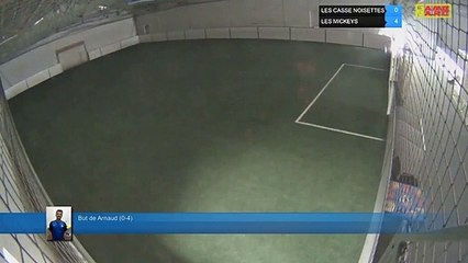 But de Arnaud (0-4) - LES CASSE NOISETTES  Vs LES MICKEYS - 18/06/19 13:00 - LIGUE 4