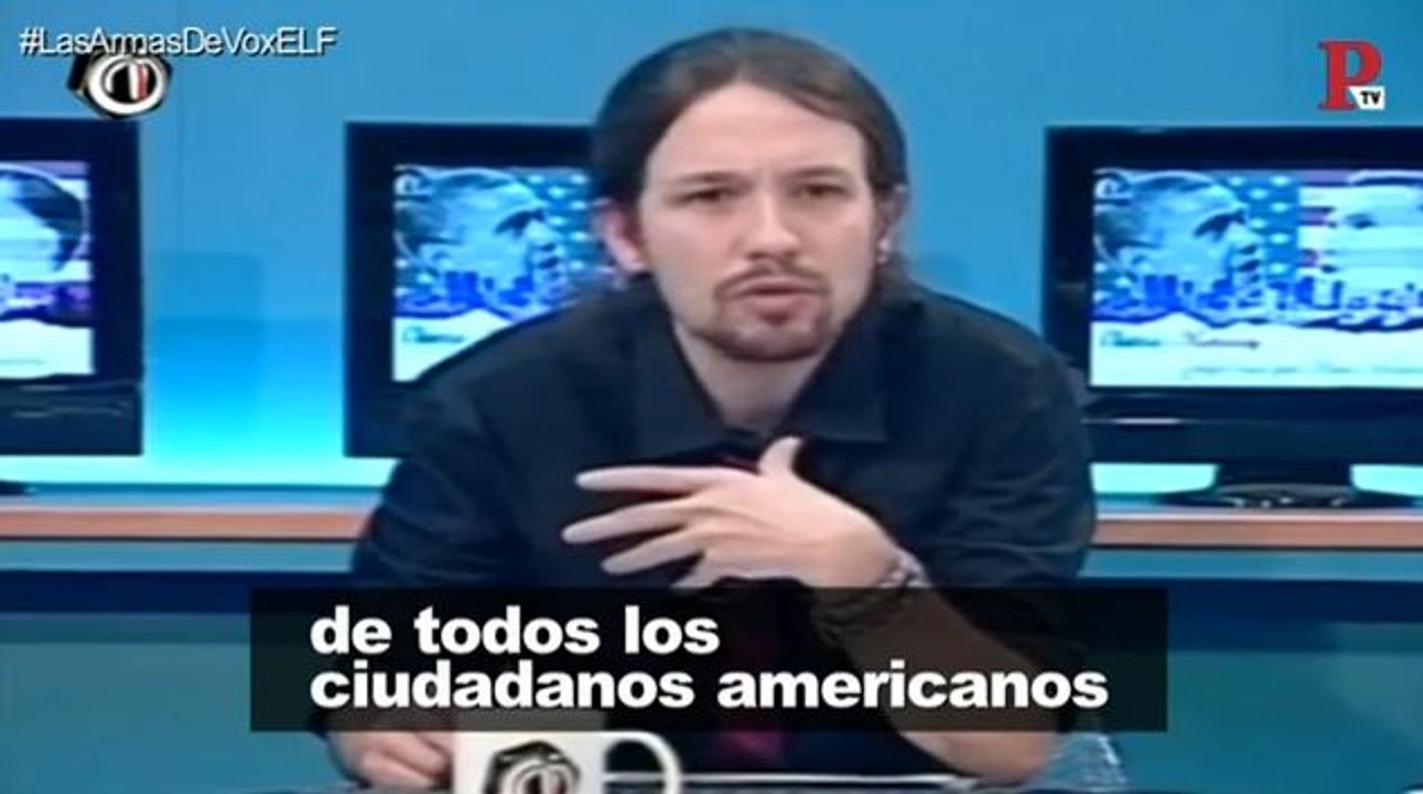 Pablo Iglesias, Santiago Abascal y las armas en...