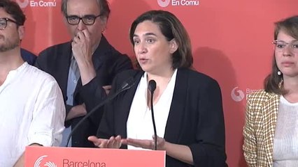 Colau anuncia que se presentará a la investidura