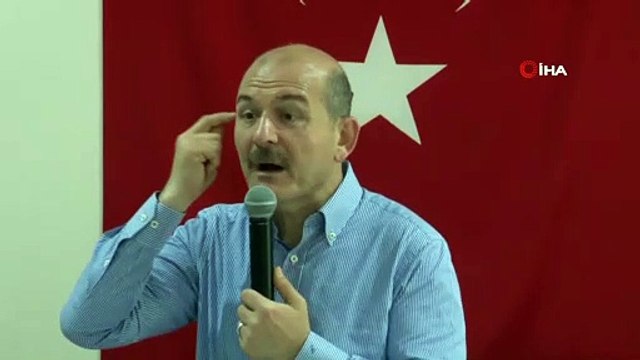 Bakan Soylu: 'Bugün İstanbul'da seçim kazanmak için dün 'Sizin Allah'ınız' deyip, hepimize hakaret edip; şehidimize, milletimize, ne kadar kutsalımız varsa hakaret edip bugün 3 tane oy alabilmek için Kılıçdaroğlu ile İmamoğlu'nun yanında