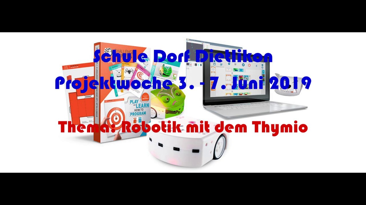 Projektwoche Robotik Thymio