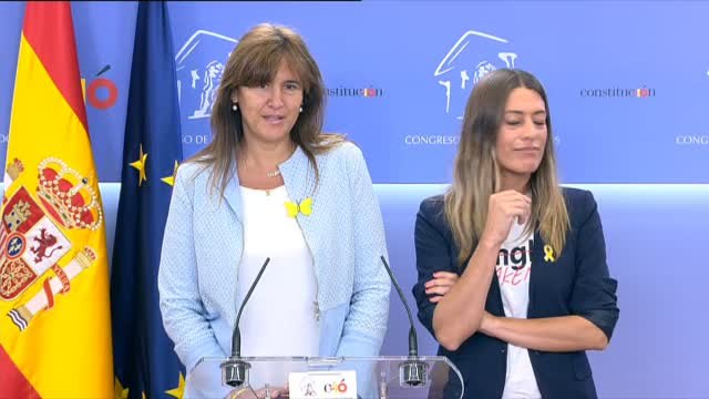 JxCAT no apoyará la investidura de Sánchez por la vulneración de derechos de los diputados presos