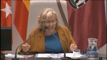 Carmena cierra la legislatura con un alegato por la concordia y el entendimiento