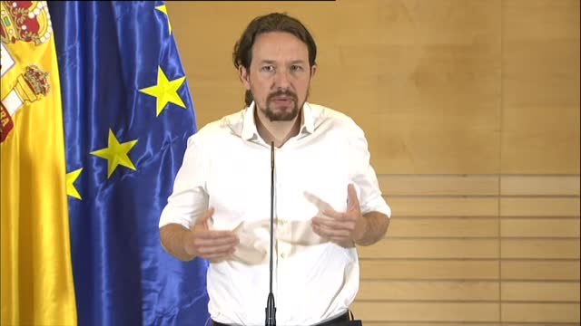 Iglesias: La reunión con Sánchez para un Gobierno de cooperación ha ido bien