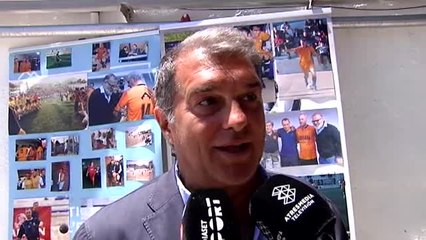 Laporta sobre el fichaje de Hazard: "El Madrid estaba obligado porque la temporada pasada no se han comido ni un quirico"