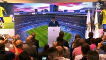 Palabras de Rodrygo durante su presentación en el Real Madrid