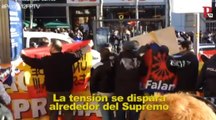 El juicio del 'procés' muestra a las dos Españas enfrentadas a las puertas del Supremo