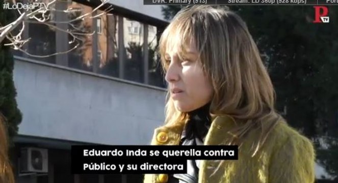 Ana Pardo de Vera defiende la integridad de Público ante el juez frente a una querella de Eduardo Inda