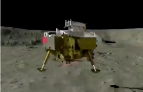 La sonda china Chang'e 4 logra el primer alunizaje en la cara oculta de la Luna