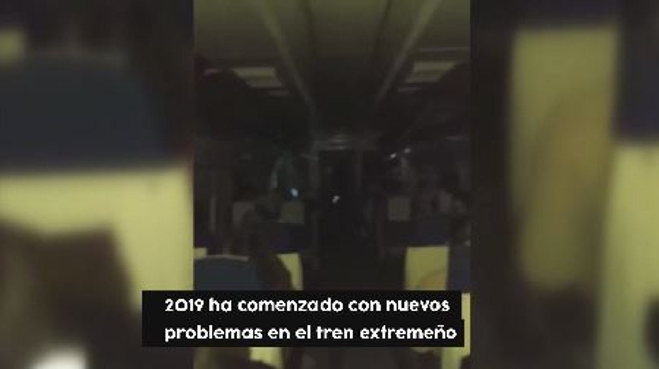 La vida sigue igual en Extremadura: el tren deja tiradas a más de 150 personas en plena madrugada