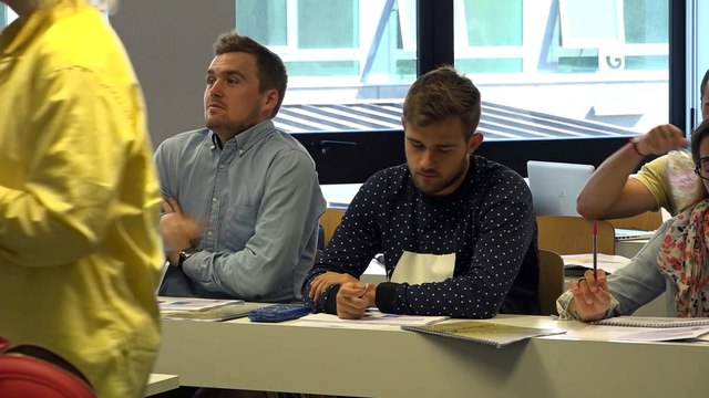 Reportage - A l'école de Management de Grenoble, une classe de champions