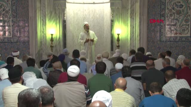 ŞANLIURFA MURSİ İÇİN ŞANLIURFA'DA GIYABİ CENAZE NAMAZI KILINDI