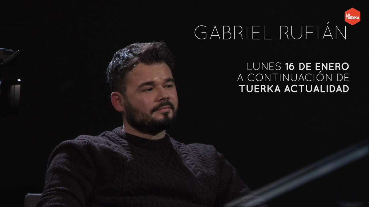 Gabriel Rufián: 'Catalunya será la mayor amenaza al Régimen del 78'
