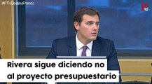 Albert Rivera desbloquea la salida de los presupuestos del Senado