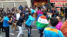 Whatsapp Viral V - India Beat Pakistan in World Cup Match - India Fans Celebrate In England