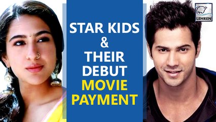 Bollywood Star Kids And The Amount They Were Paid For Their Debut Movie