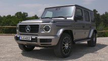 Mercedes-Benz G 400 d in Mojave Silver Driving Video