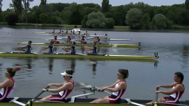 Championnat de France Sénior Bateaux longs Bourges 2019 - Finale du quatre sans barreur femmes-SF4-