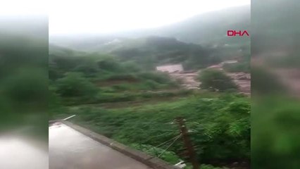 TRABZON'DA HES BORUSU PATLADI 2 KAYIP, 1 YARALI, MAHSUR KALANLAR VAR