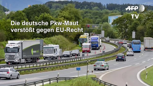 Europäischer Gerichtshof kippt deutsche Pkw-Maut
