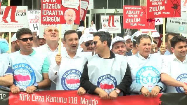 ANKARA Bem-Bir-Sen'den 6 belediyeye 'sendikal baskı' iddiasıyla suç duyurusu