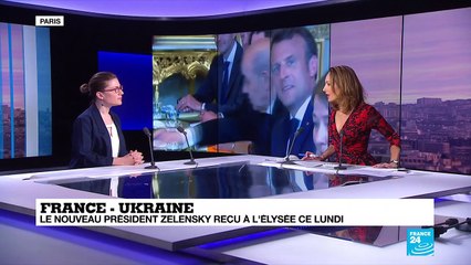 France-Ukraine : le nouveau président Zelensky reçu à l'Elysée