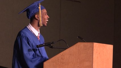 Nonverbal Student Gives Inspiring Speech Through Tech