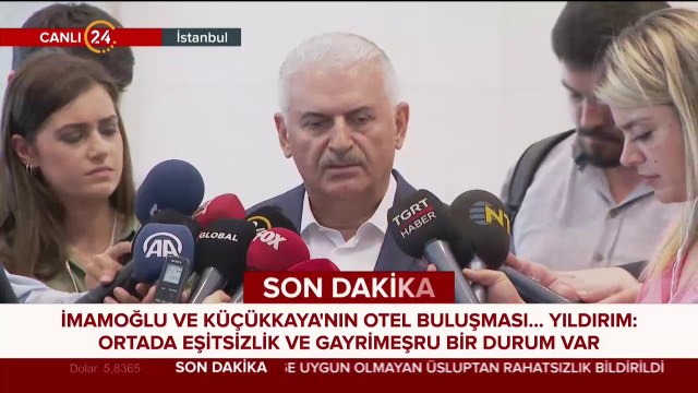 Cumhur İttifakı İBB Başkan adayı Binali Yıldırım açıklama yaptı