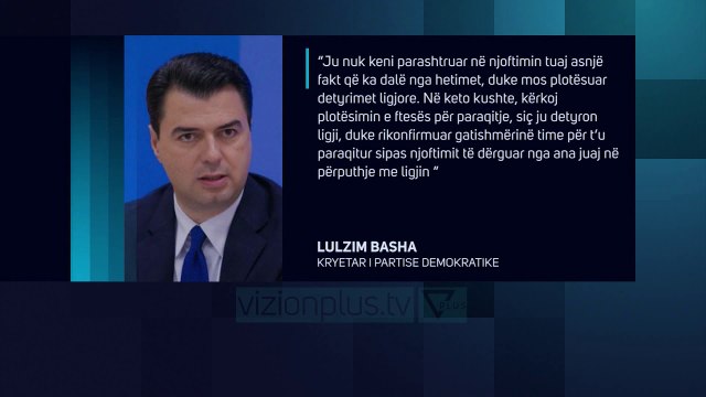 I pandehur për lobimet ruse/ Basha refuzon thirrjen e prokurorisë - News, Lajme - Vizion Plus