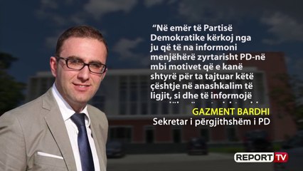 Bardhi: Lleshaj takoi në zyrën e tij shoqëruesin e Bashës, i tha se rrezikohet lideri demokrat