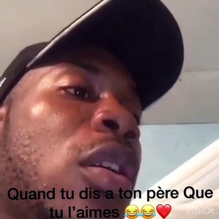 Quand tu dis à un papa Africain que tu l’aimes, voici ce que ça donne !