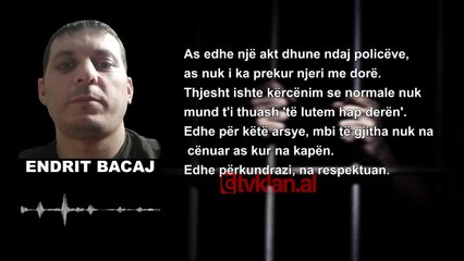 Endrit Bacaj: Arratisja jone nga stacioni policor i Athines me 3 Qershor