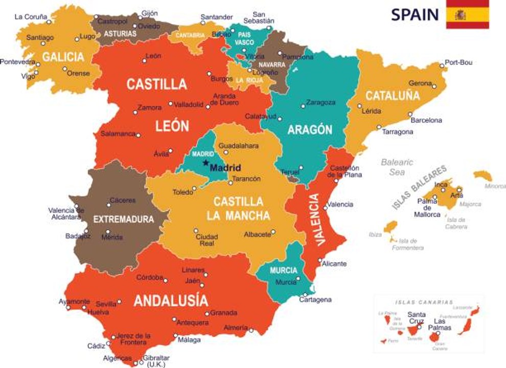 Les communautés autonomes d'Espagne Vidéo Dailymotion