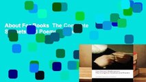 About For Books  The Complete Sonnets and Poems  Review