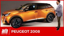 Peugeot 2008 (2019) : le SUV grandit et se convertit à l'électrique