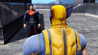 SUPERMAN VS WOLVERINE - EPIC BATTLE