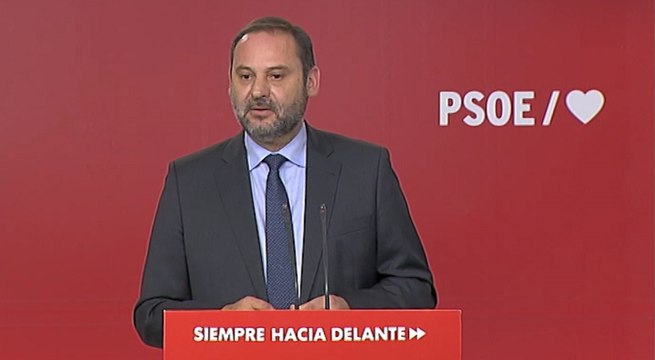 Ábalos asegura que la investidura va a ser pronto