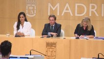 Almeida, Villacís y Sanz en el Ayuntamiento de Madrid