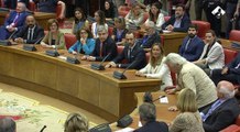 Eurodiputados acatan la CE con la ausencia de Puigdemont