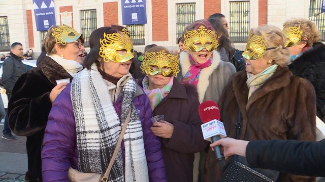 Los madrileños piden salud para este 2019
